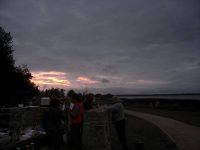 A nice end to a nice evening