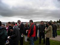 Waiting for food encourages networking