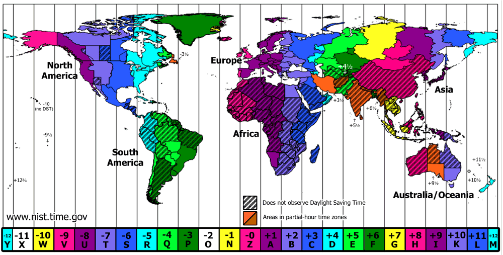 nepal-time-zone-map