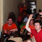 Dutch fans (I think they were actually Irish) Dutch fans (I think they were actually Irish)