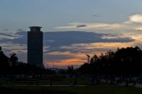 Canadia Tower Sunset