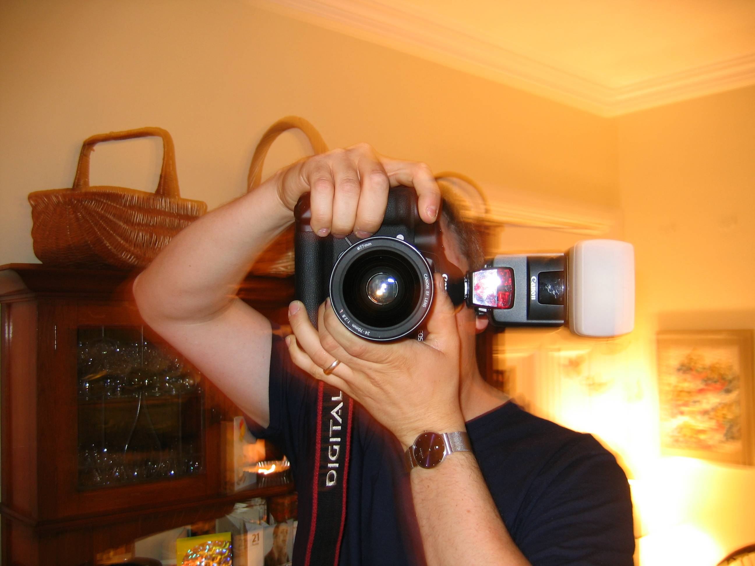 My brother's camera is bigger