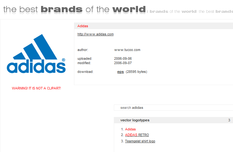 Brands of the world screenshot