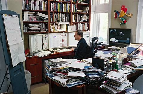 Al Gore at work